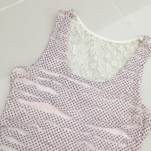 NWT Pink ruffle and lace dress - Picture 4 of 6